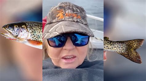 When people saw the ill behaviour of the lady and tortured them to death, they started making Meme content. . Trout fishing lady video reddit